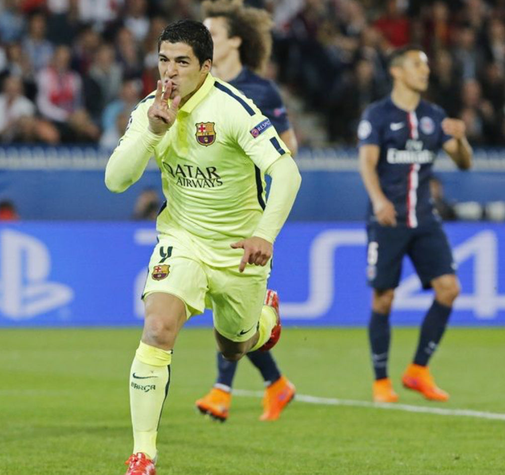 [SUÁREZ] BARCELONE 14/15 RETRO EXT